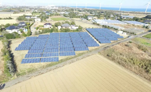 茨城県神栖市発電所500kw