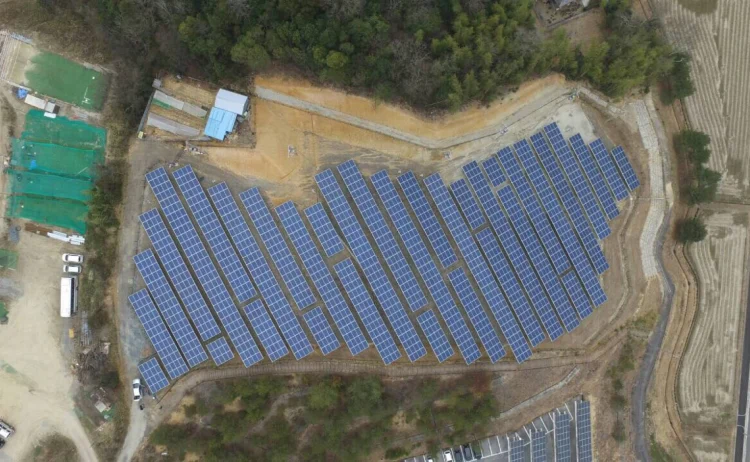 兵庫県三田市発電所550kW