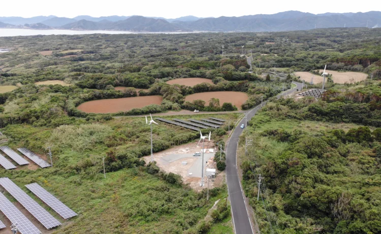 長崎県五島市発電所99kw